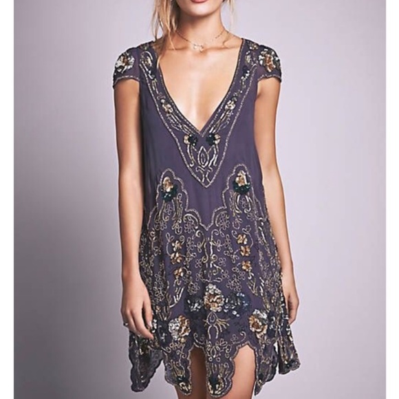 Vintage Free People Magic Garden Party Dress - Picture 1 of 12